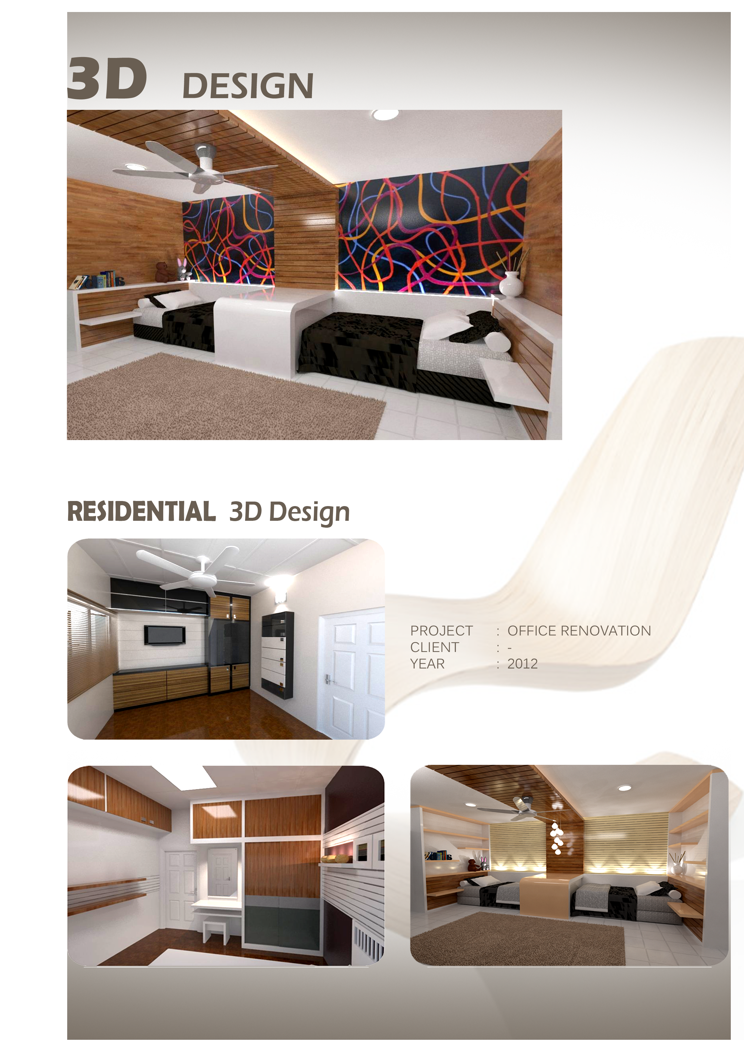 3D Residential Design - N.I Interior Design & Furniture 